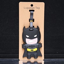 Batman anime luggage tag