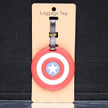 Captain America anime luggage tag
