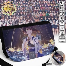 anime printing satchel shoulder bag