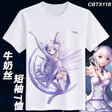 Life in a different world from zero anime micro fiber anime t-shirt