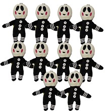 4inches Five Nights at Freddy's plush dolls set(10pcs a set)