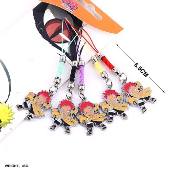 Naruto Gaara anime phone straps a set