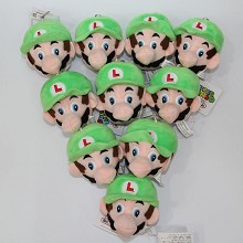 3.2inches Super Mario anime plush dolls set(10pcs a set)