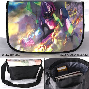 EVA anime nylon satchel shoulder bag
