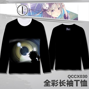 Re:Life in a different world from zero long sleeve thin t-shirt