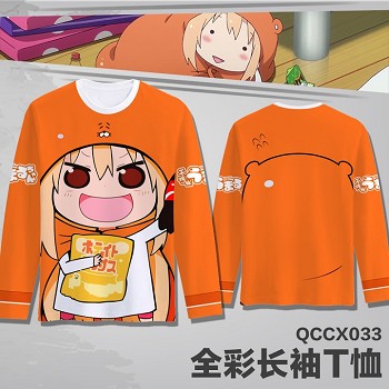 Himouto! Umaru-chan anime long sleeve thin t-shirt