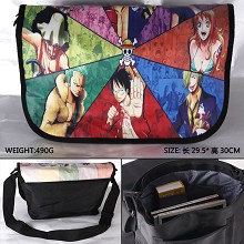 One Piece anime nylon satchel shoulder bag