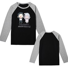 Re:Life in a different world from zero Emilia long sleeve cotton t-shirt 