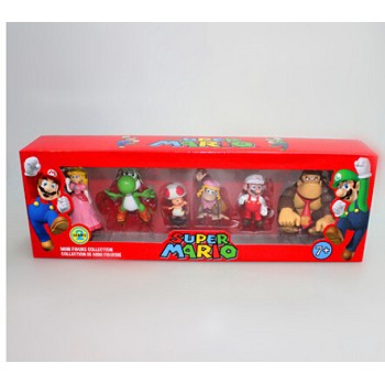 Super Mario figures set(6pcs a set)