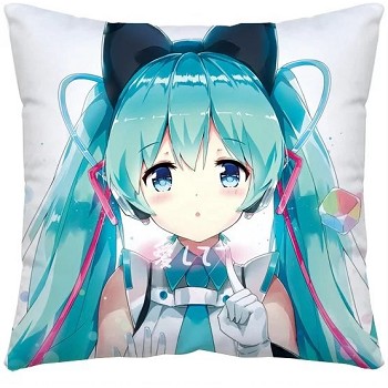Hatsune Miku anime two-sided pillow