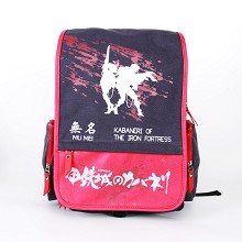 Ninelie anime canvas backpack bag