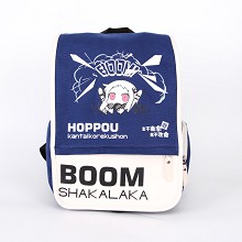 Collection anime canvas backpack bag