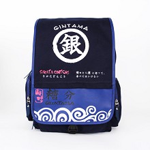 Gintama anime canvas backpack bag