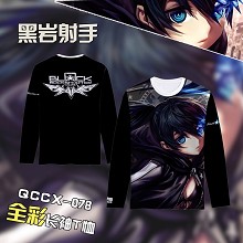 Black rock shooter anime long sleeve t-shirt