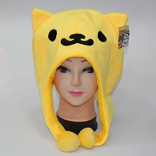 Neko Atsume plush hat(yellow)
