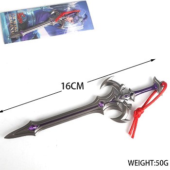 Glory of the king cos weapon key chain