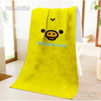 Rilakkuma anime bath towel(700X1400mm)