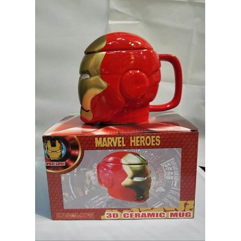 Iron Man ceramics mug cup