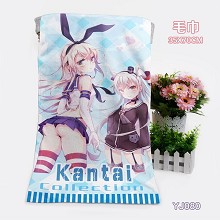 Collection anime bath towel
