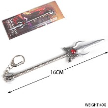 Glory of the king cos weapon key chain