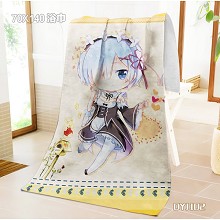 Re:Life in a different world from zero Rem Collection bath towel(700X1400mm)