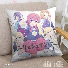 Gi(a)rlish number anime two-sided pillow
