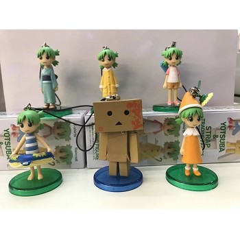 Yotsubato figures set(6pcs a set)