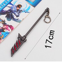 Overwatch cos weapon key chain
