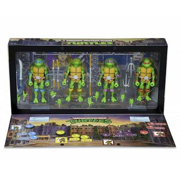 NECA Teenage Mutant Ninja Turtles figures a set