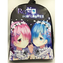 Re:Life in a different world from zero Rem backpack bag