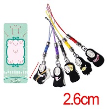 Spirited Away anime phone straps set(5pcs a set)