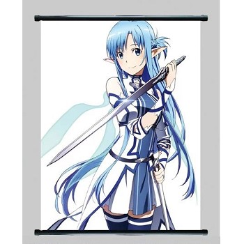 Sword Art Online anime wallscroll