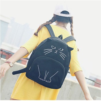 Cute cat backpack bag