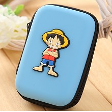 One Piece Luffy anime coin purse wallet