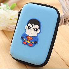 Super Man anime coin purse wallet