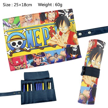 One Piece anime pen bag