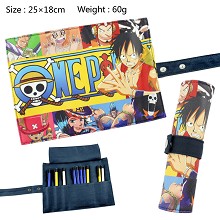 One Piece anime pen bag