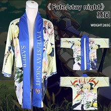 Fate anime kimono cloak mantle hoodie