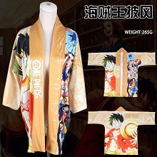 One Piece anime kimono cloak mantle hoodie