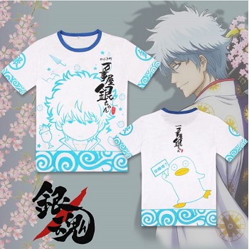 Gintama anime cotton t-shirt