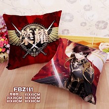 The King's Avatar anime two-sided pillow
