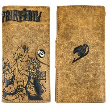 Fairy Tail anime long wallet