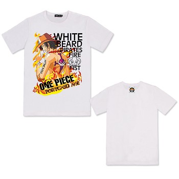 One Piece ACE anime cotton t-shirt