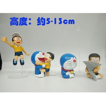 Doraemon anime figures set(4pcs a set) no box