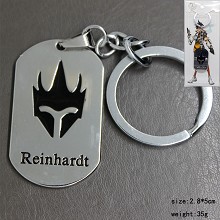 Overwatch reinhardt key chain