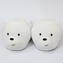 We Bare Bears anime plush shoes slippers a pair 280MM