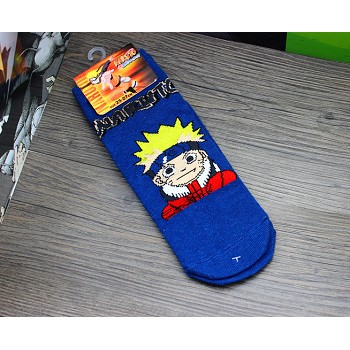 Naruto cotton short socks a pair