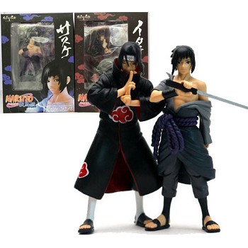 Naruto anime Sasuke and Itachi figures set(2pcs a set)