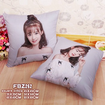 Star Hehui Zheng Zi two-sided pillow