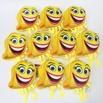 4inches emoji Rico plush dolls set(10pcs a set)